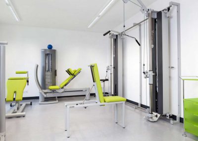 Geräteraum in Physiotherapiezentrum Baden-Baden
