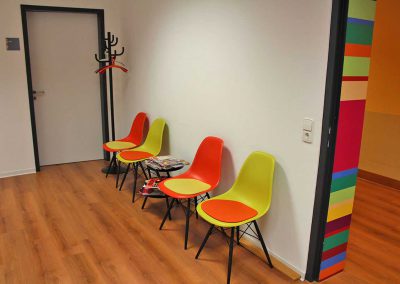 Warteraum von der Physiotherapie Praxis in Bühl
