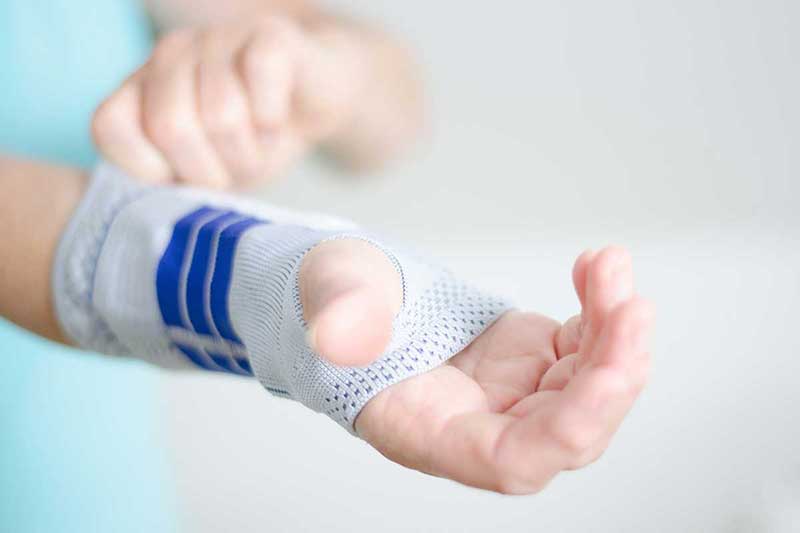 Ergotherapie Handbandage